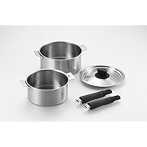 Amazon | 丸山技研 創燕 SOUEN ハンドル着脱式鍋 5点セット (鍋